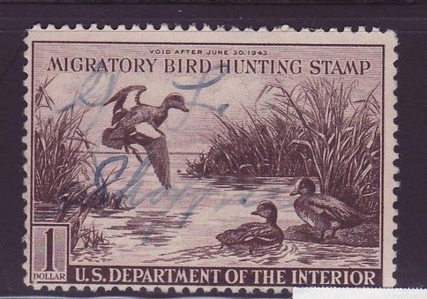 RW9-1942-Federal-Duck-Stamp-USED-RW9-260899361290
