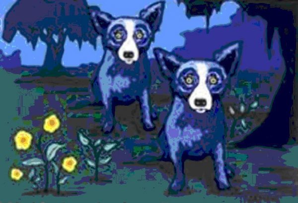 Blue-Dog-George-Rodrigue-I-Married-Someone-Just-Like-Me-251727391632