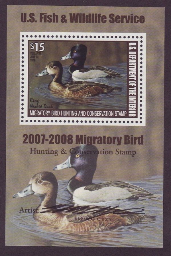 74b-Federal-Duck-Stamp-MNH-Signed-by-Artist-74bD15-FG-251013763892