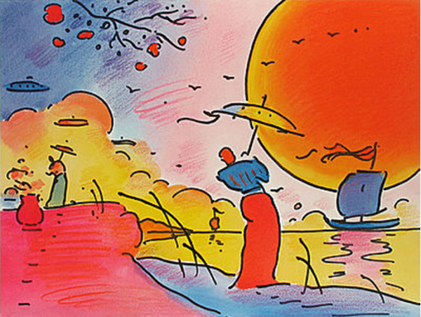 Peter-Max-Two-Sages-in-the-Sun-253078303523