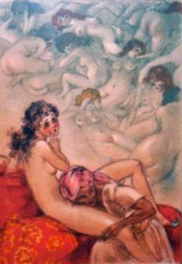 Louis-Icart-In-the-Harem-361005023256