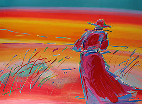 Peter-Max-Walking-in-Reeds-362061069797