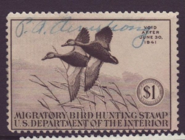 RW7-1940-Federal-Duck-Stamp-USED-RW7a-261074025408