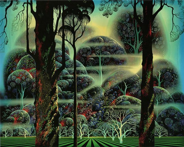 Eyvind-Earle-Mist-in-the-Dark-Woods-253655071209