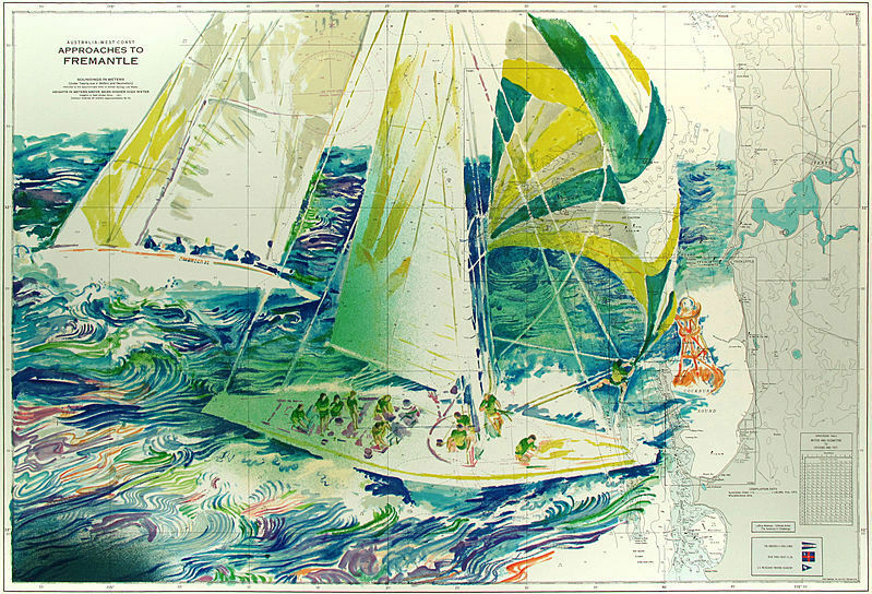 America's Cup – LeRoy Neiman