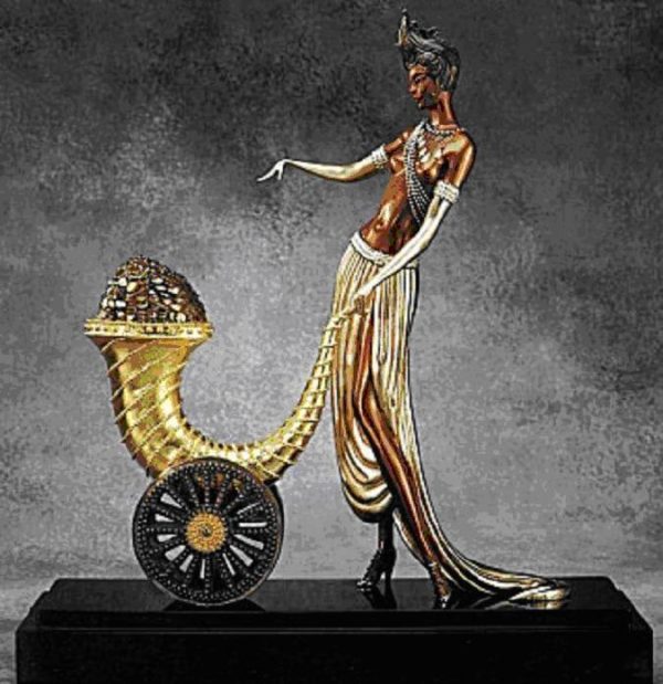 Erte-Romain-De-Tirtoff-Cornucopia-Bronze-252564486959